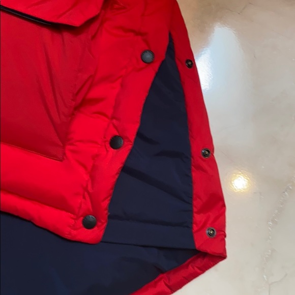Rag and Bone Red Puffer Jacket - Picture 4 of 5